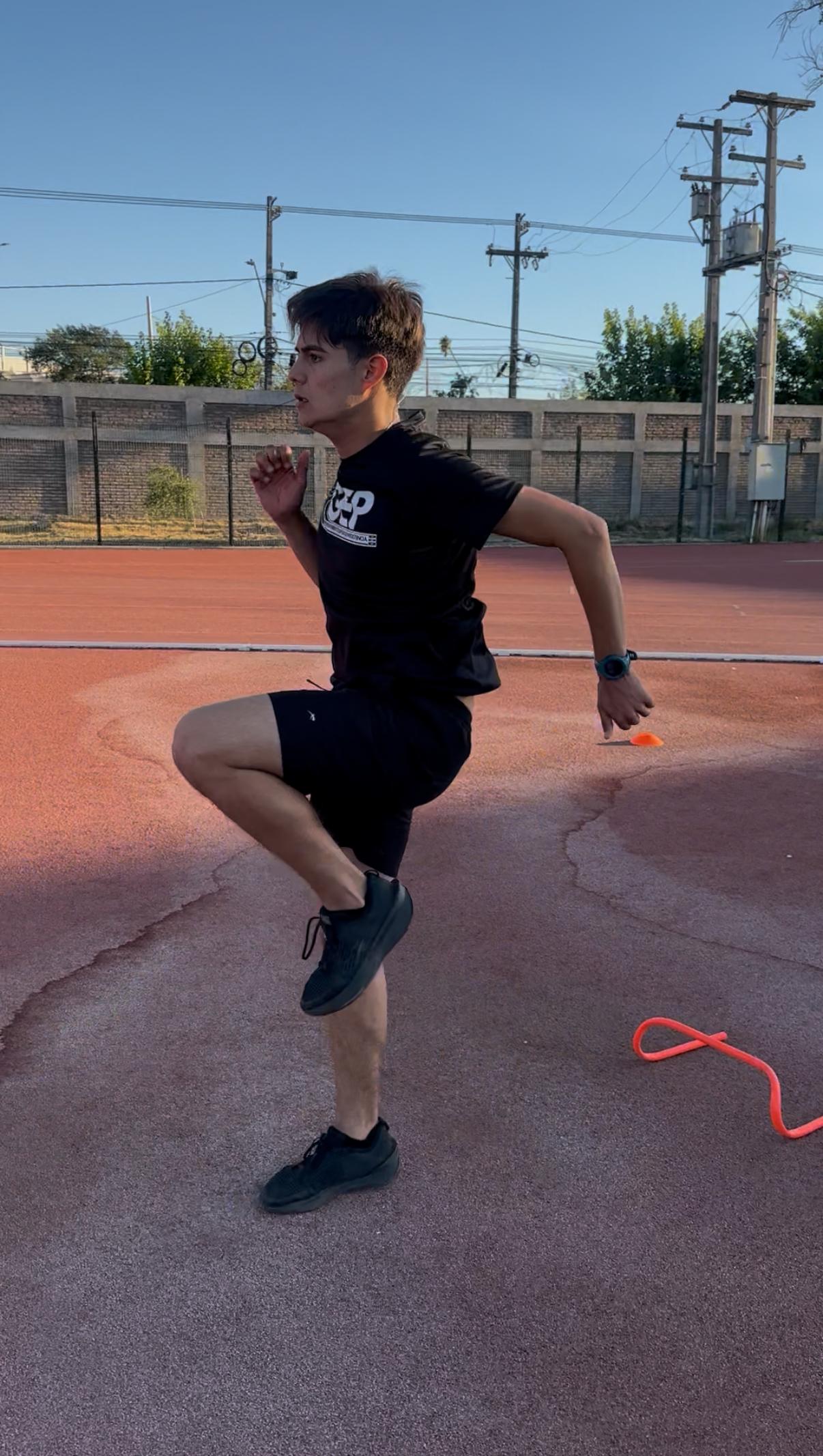 Vicente González - Atleta de pista