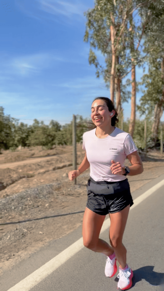 Rocío Álvarez en Boston Marathon 2026