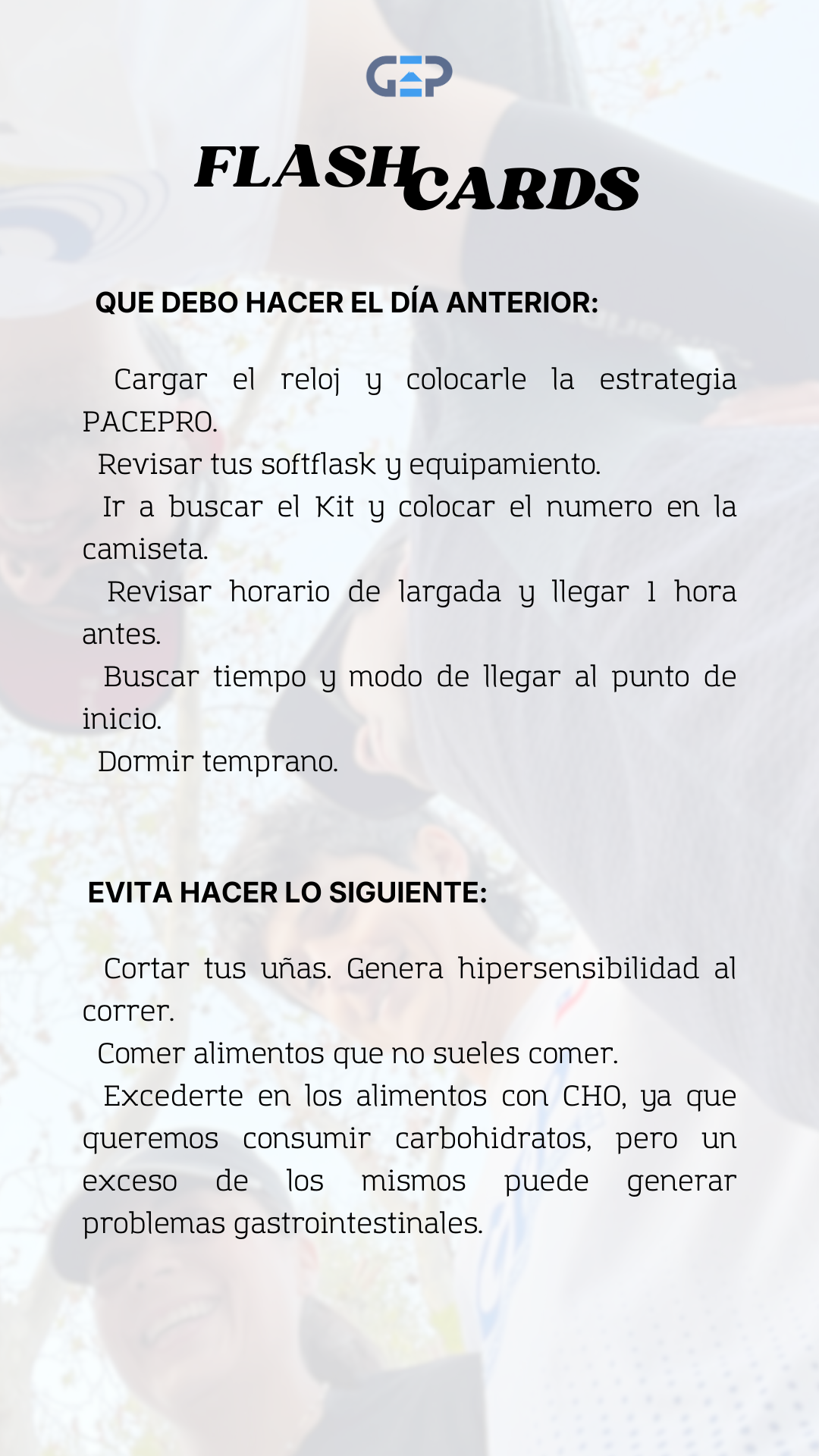 Flashcard 2 GEPsport