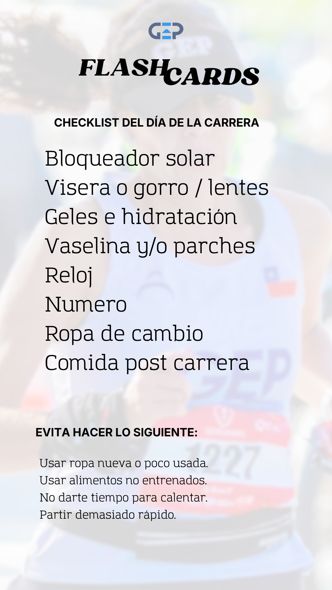 Flashcard 3 GEPsport