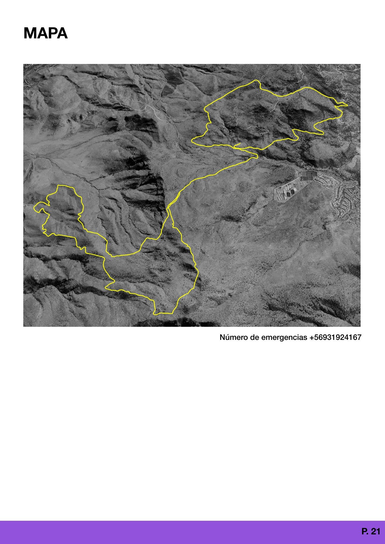 Ruta oficial 25K en la guía del corredor